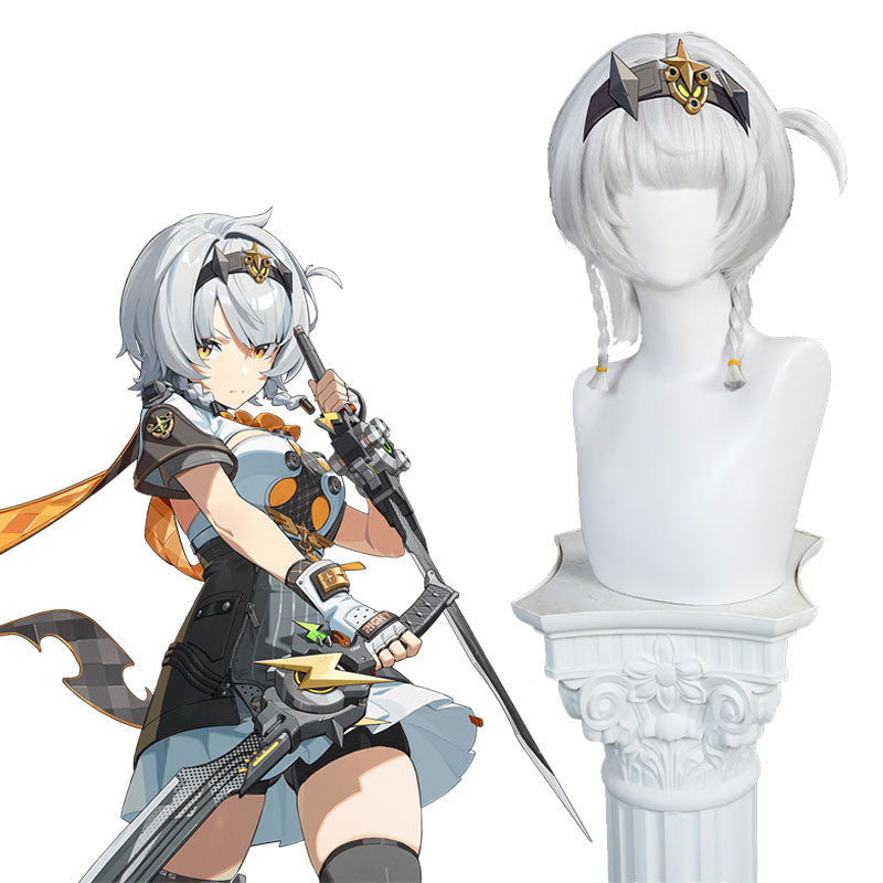 ゼンレスゾーンゼロ シルバーソルジャー アンビー コスプレウィッグ