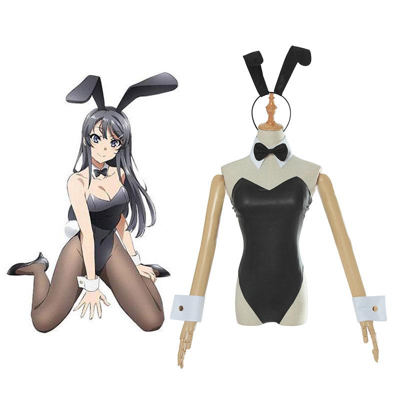 青春ブタ野郎はバニーガール先輩の夢を見ない桜島麻衣そのままですバニーコスプレ衣装