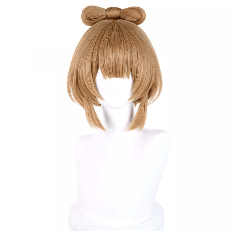 原神ヨォーヨ30cmブラウンコスプレウィッグ - NOKIJP - 
