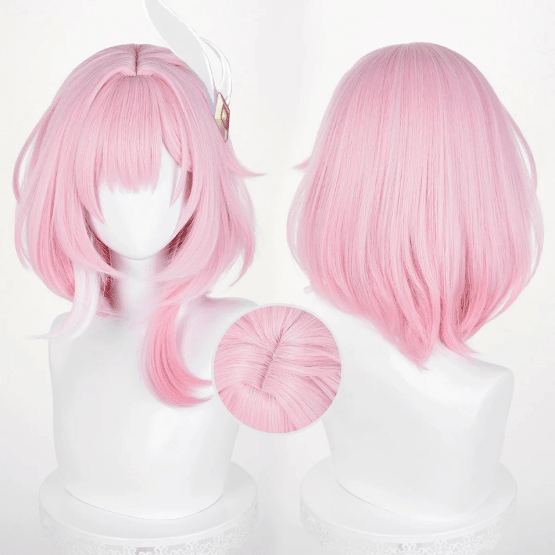崩壊：スターレイルキュレネ38cmピンクコスプレウィッグ - NOKIJP - 