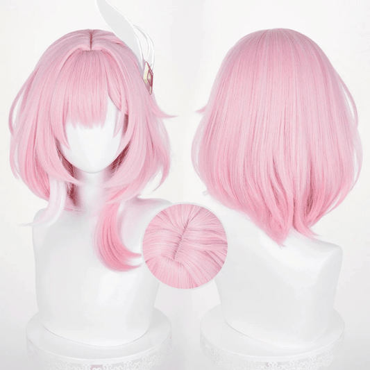 崩壊：スターレイルキュレネ38cmピンクコスプレウィッグ - NOKIJP - 