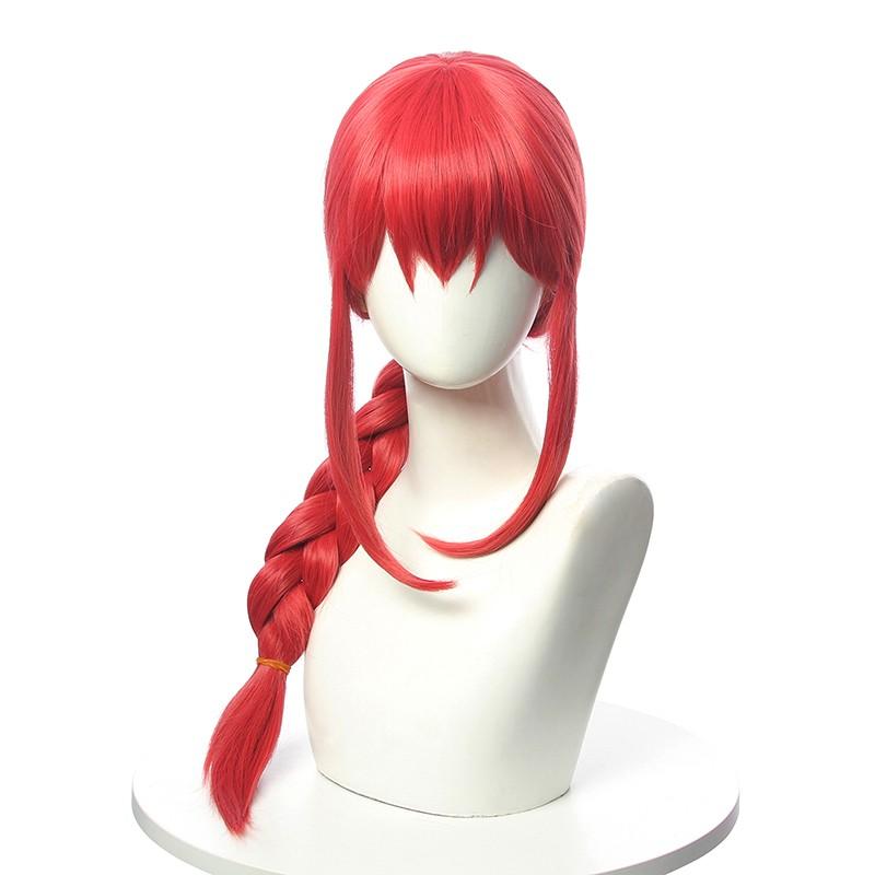 チェンソーマンマキマ60cmロングレッドコスプレウィッグ