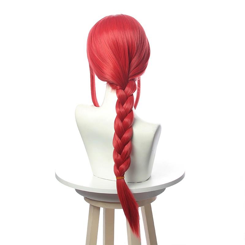 チェンソーマンマキマ60cmロングレッドコスプレウィッグ