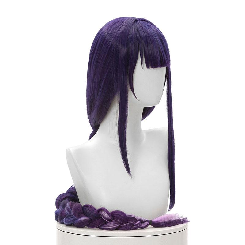 原神らいでんしょうぐん98cmパープルこんごうコスプレウィッグ