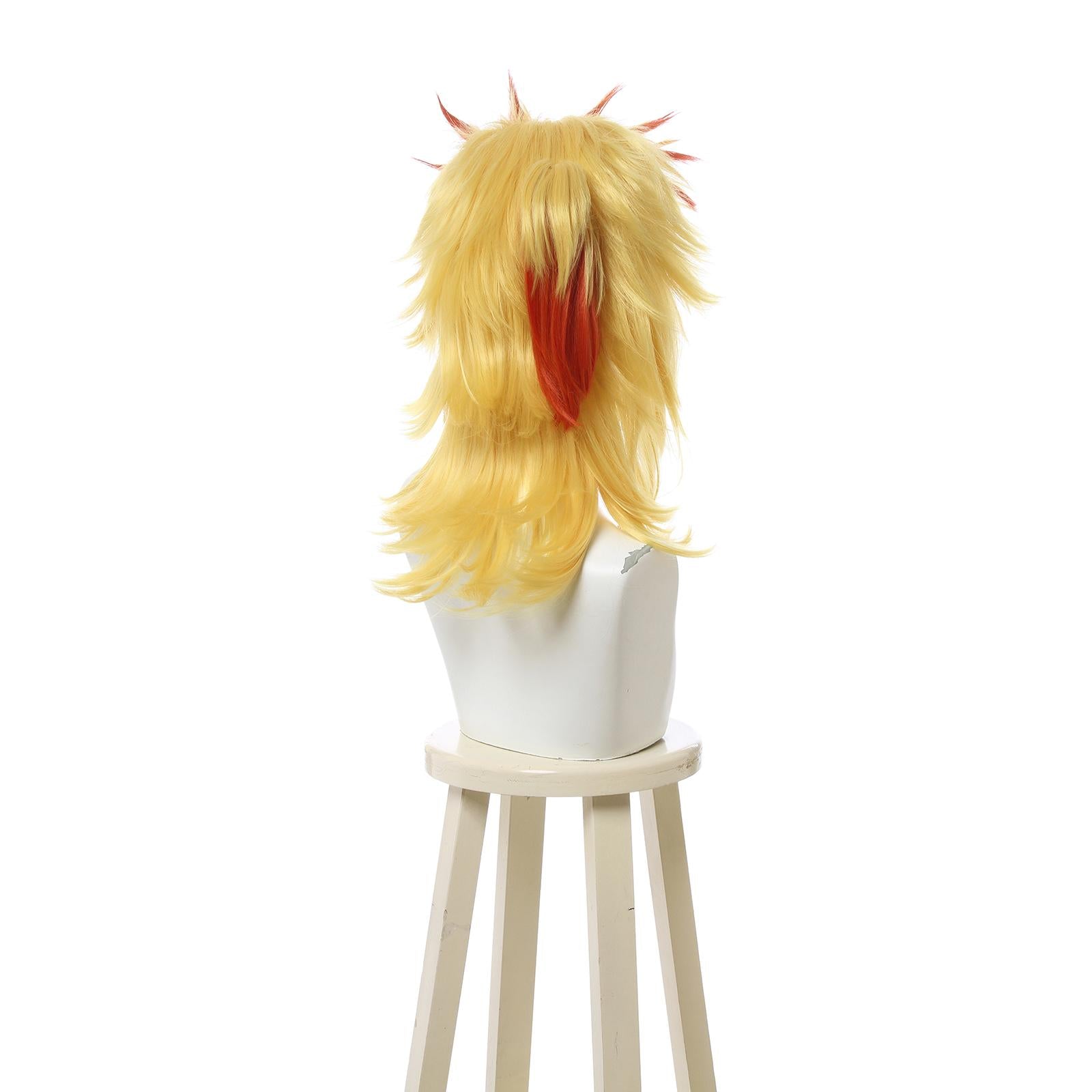 イエロー×レッドコスプレウィッグ
