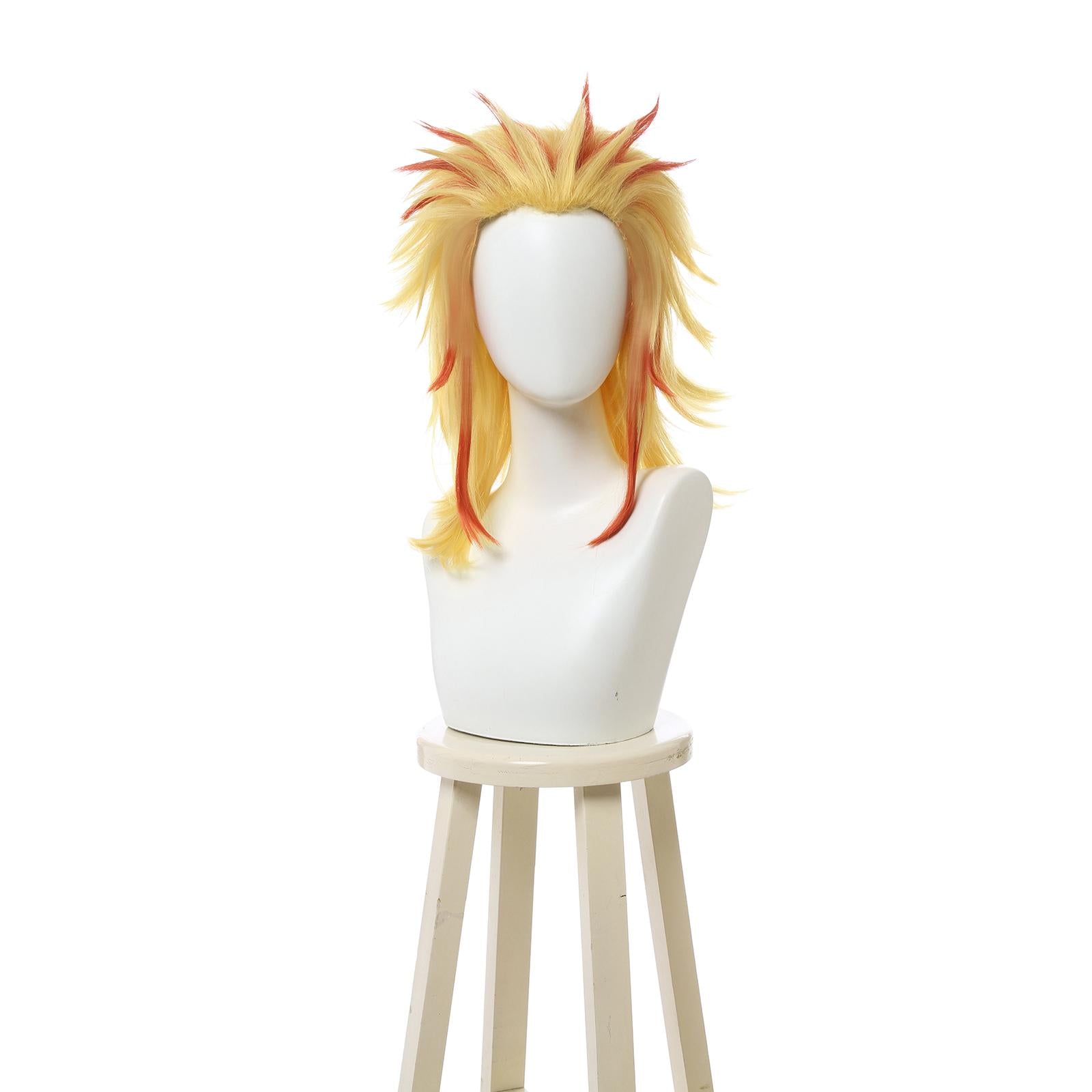 イエロー×レッドコスプレウィッグ