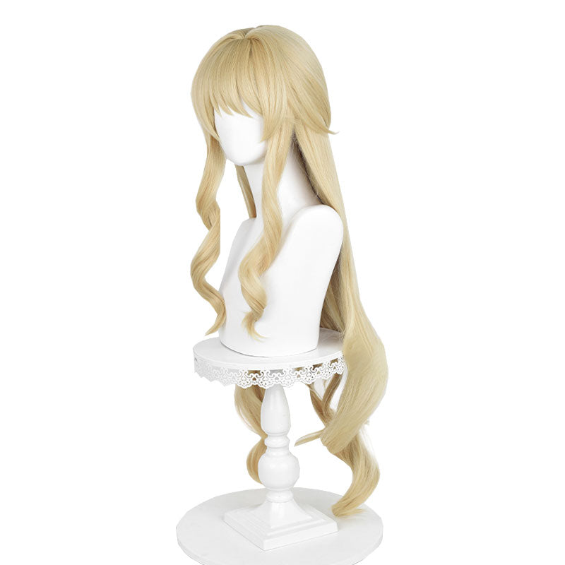 原神 フォンテーヌ ナヴィア95cmブロンドコスプレウィッグげんしん
