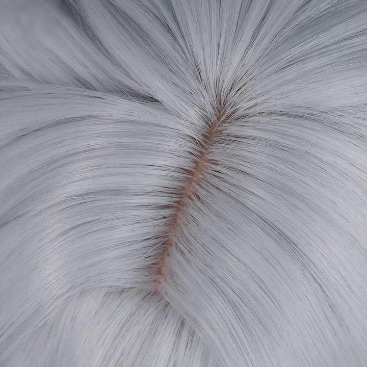 崩壊：スターレイル セリドラ92cmシルバーミックスブルーコスプレウィッグ