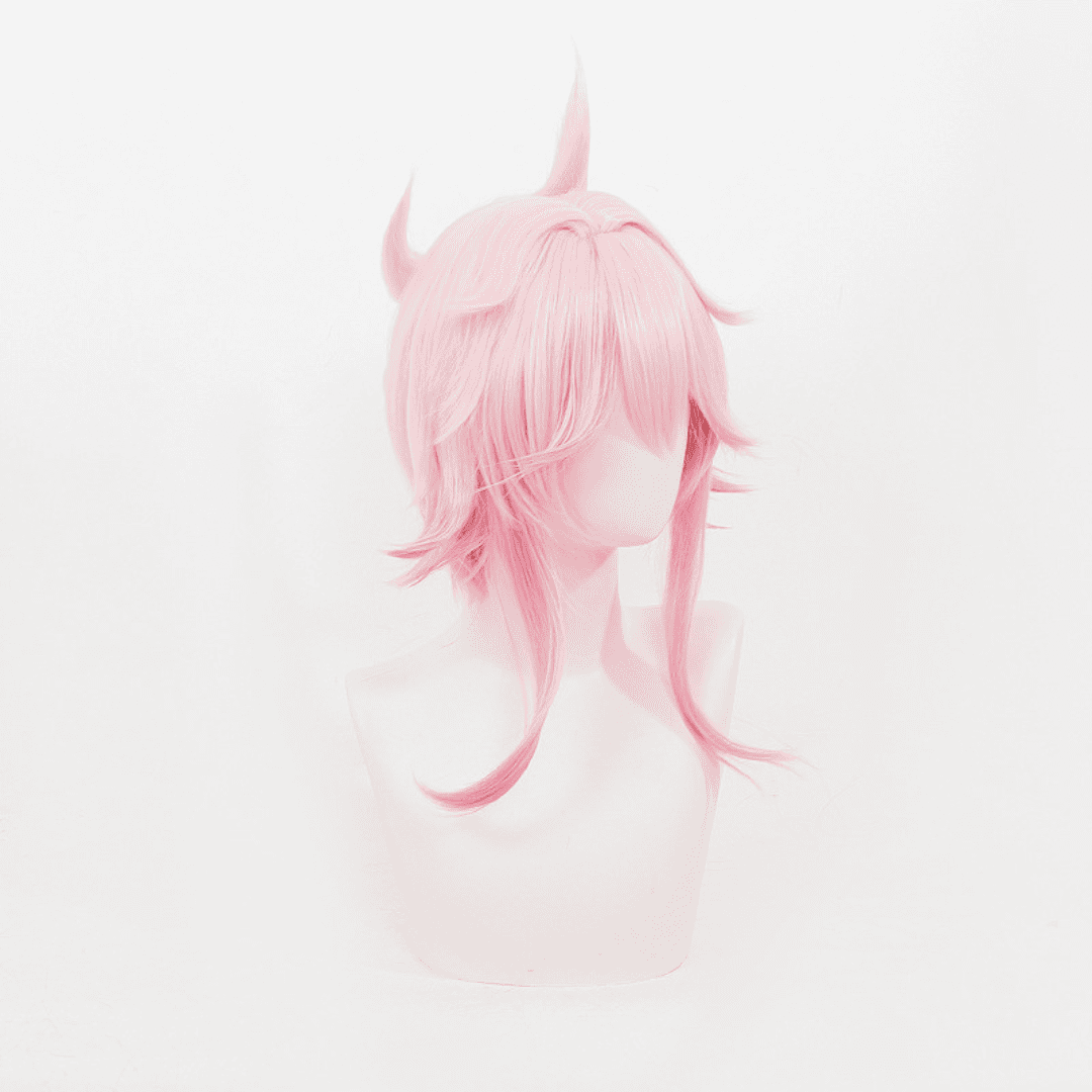 崩壊：スターレイルエヴァネスキア35cmピンクコスプレウィッグ