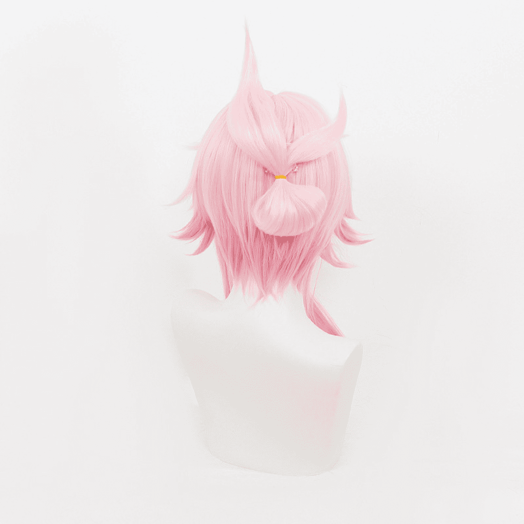 崩壊：スターレイルエヴァネスキア35cmピンクコスプレウィッグ