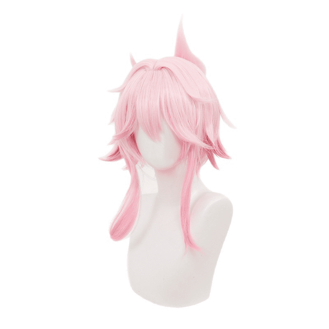 崩壊：スターレイルエヴァネスキア35cmピンクコスプレウィッグ