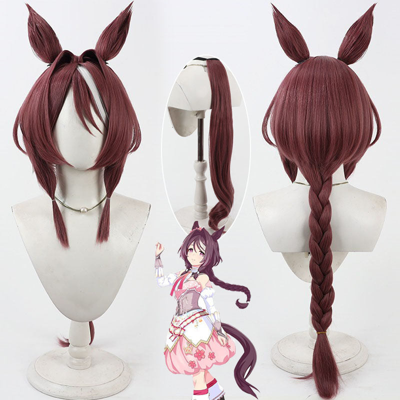 ウマ娘 プリティーダービー サクラチヨノオーコスプレウィッグ