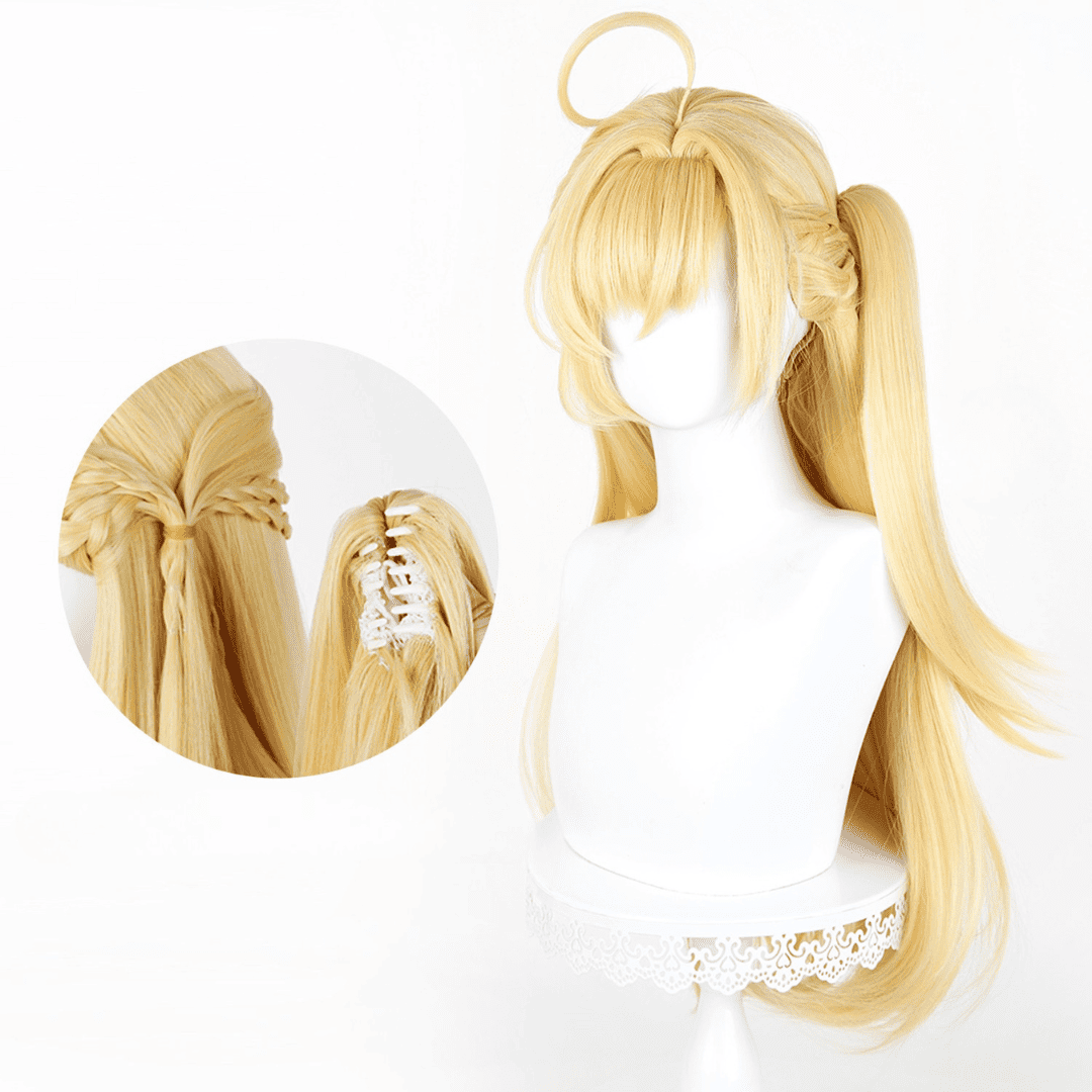 ゼンレスゾーンゼロ シシア72cmブロンドコスプレウィッグ