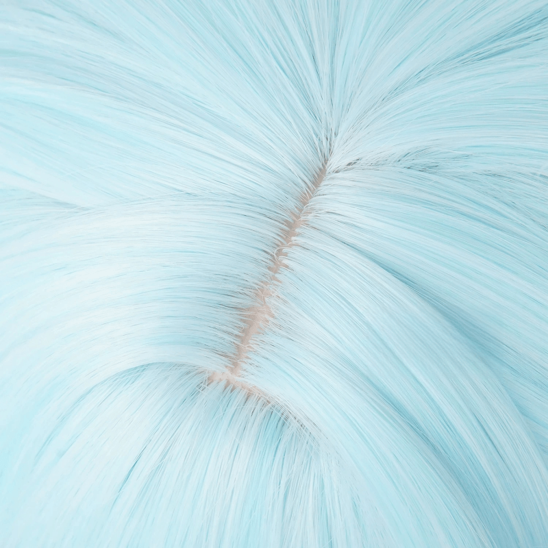 原神イネッファ30cmライトブルーコスプレウィッグ