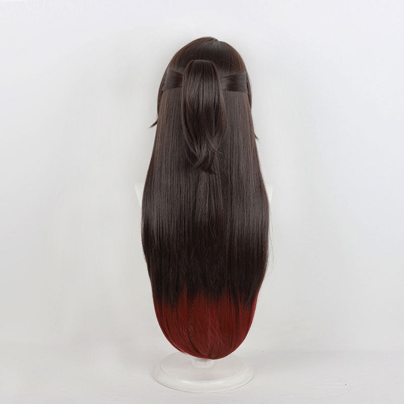 崩壊：スターレイル フーグ80cmブラウン ミックスコスプレウィッグ