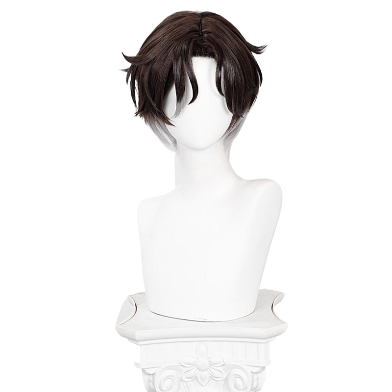 崩壊：スターレイル ミスター・レカ27cmブラウン ミックスコスプレウィッグ