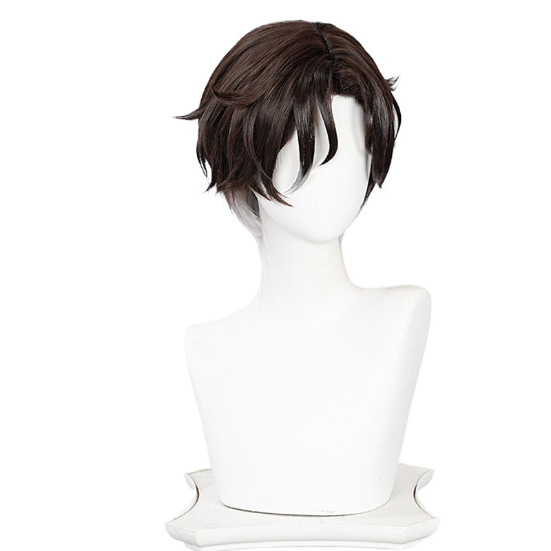 崩壊：スターレイル ミスター・レカ27cmブラウン ミックスコスプレウィッグ