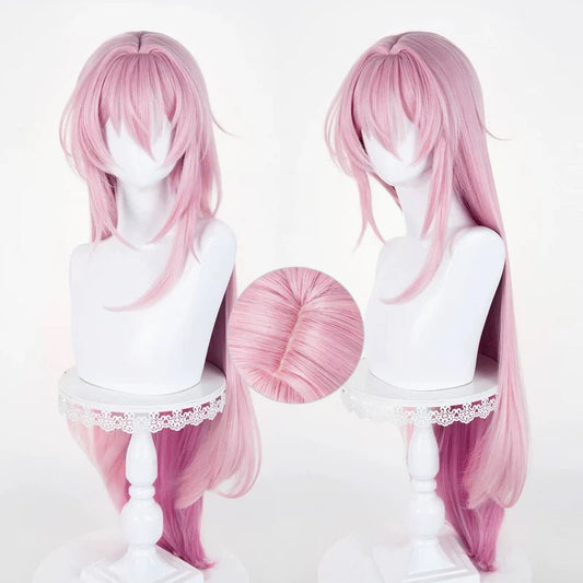 勝利の女神:NIKKE ベルベット 98cmピンクコスプレウィッグしょうりのめがみ:ニケ - NOKIJP - 
