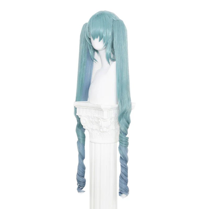 勝利の女神NIKKEプリバティ100cmみどりグラデーションコスプレウィッグ - NOKIJP - 