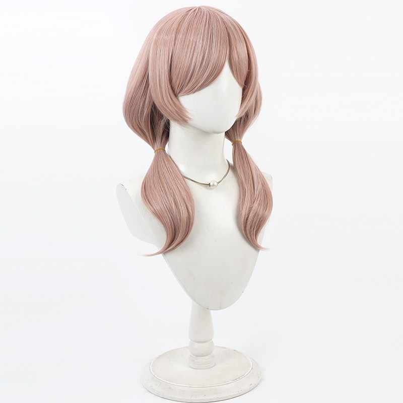 勝利の女神:NIKKEブレード50cm ピンクブラウンコスプレウィッグ - NOKIJP - 