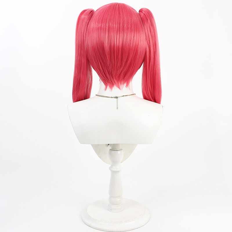 勝利の女神:NIKKEマスト50cmレッドこんごうポニーテールコスプレウィッグ - NOKIJP - 