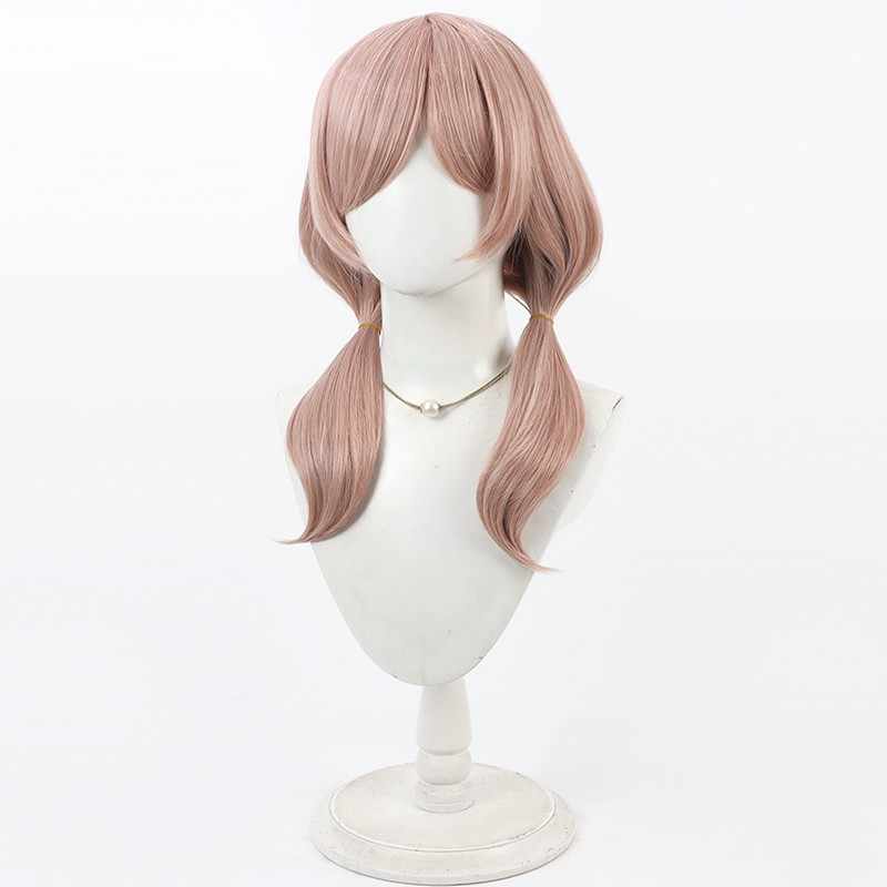 勝利の女神:NIKKEブレード50cm ピンクブラウンコスプレウィッグ - NOKIJP - 