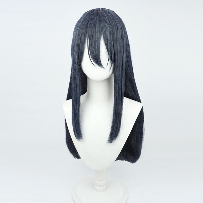 勝利の女神NIKKEエクシア80cmダークグレーコスプレウィッグ - NOKIJP - 
