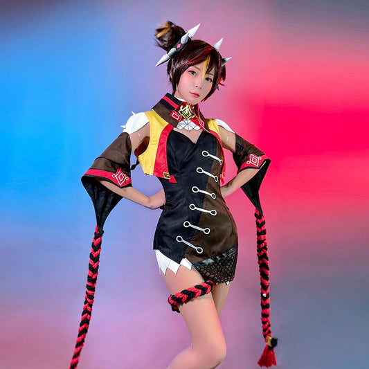 游戏 原神 辛焱 コスプレ衣装 - NOKIJP - XS