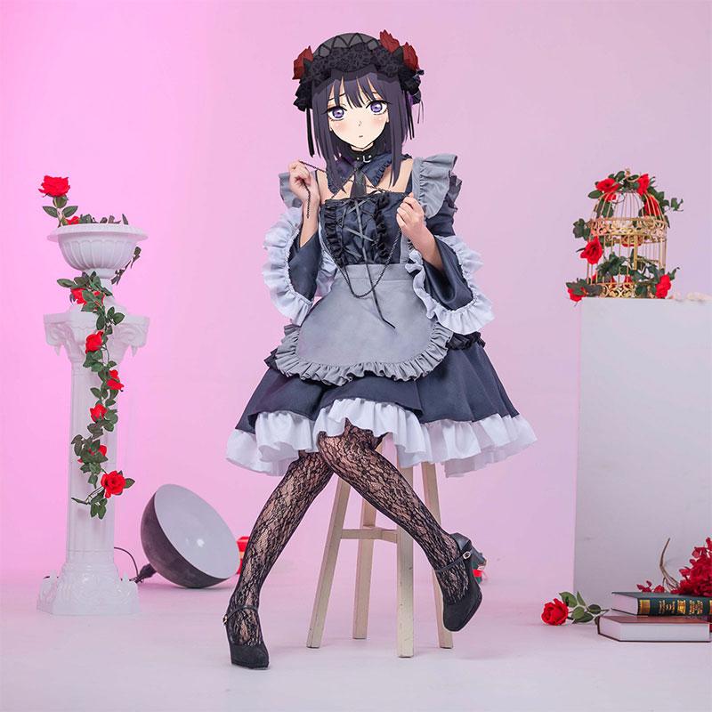 その着せ替え人形は恋をする喜多川海夢きたがわ まりんメイドコスプレ衣装 - NOKIJP - XS