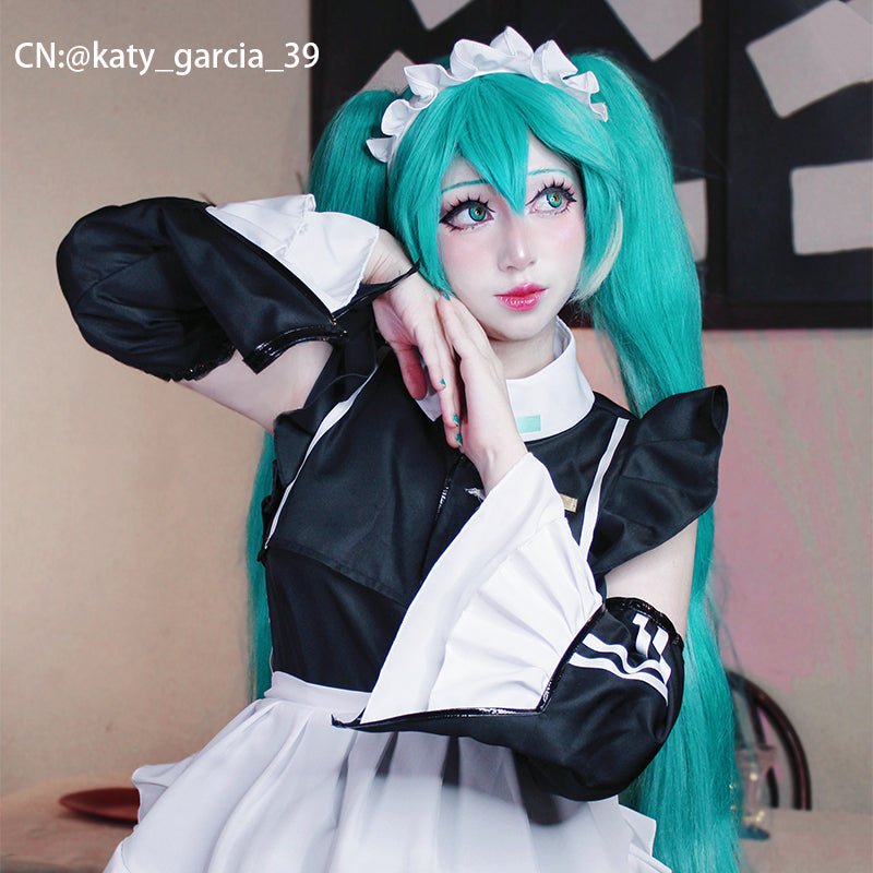 初音ミク スポーティメイド コスチューム - NOKIJP - S