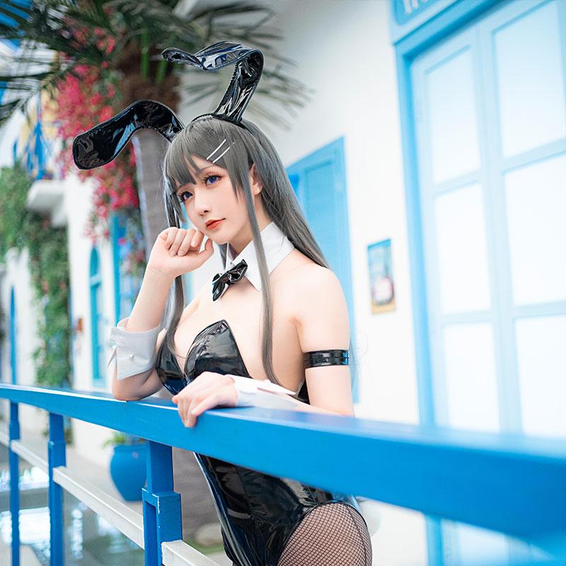 青春ブタ野郎シリーズシリーズバニーガール コスプレ コスチューム - NOKIJP - XS