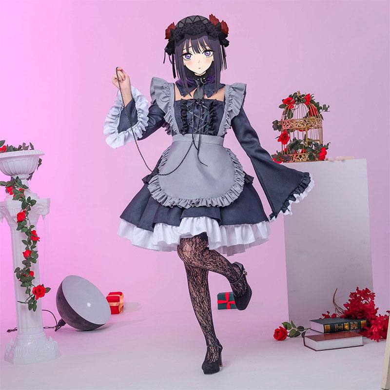 その着せ替え人形は恋をする喜多川海夢きたがわ まりんメイドコスプレ衣装 - NOKIJP - XS