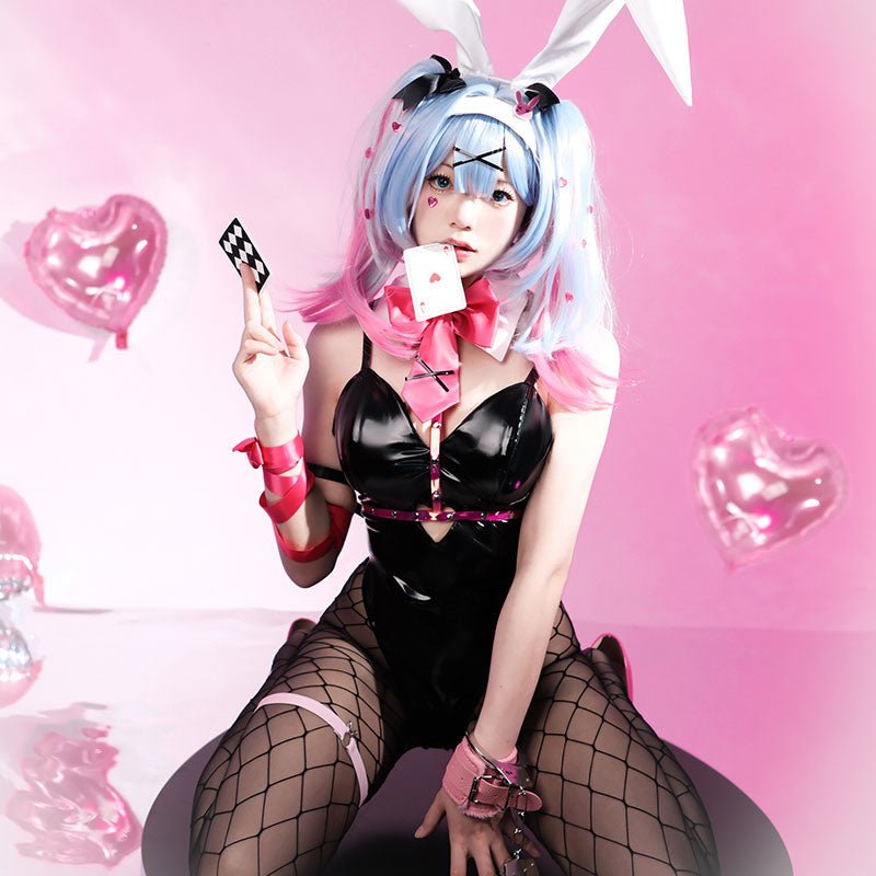 ラビットホール コスプレ バーチャルアイドル セクシーコスプレ ハロウィンコスチューム - NOKIJP - XS
