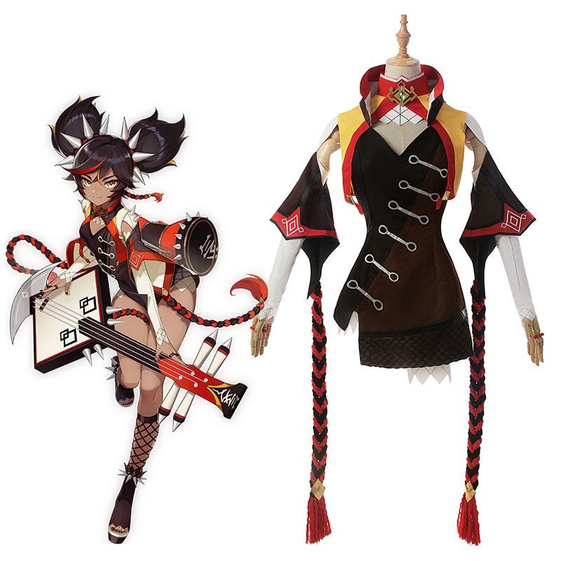 游戏 原神 辛焱 コスプレ衣装 - NOKIJP - XS