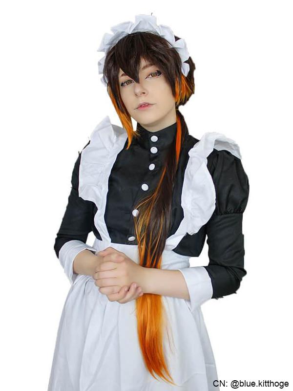 メイド服 ジェンダー転換 男の子向け 男性用コスプレ衣装 - NOKIJP - S