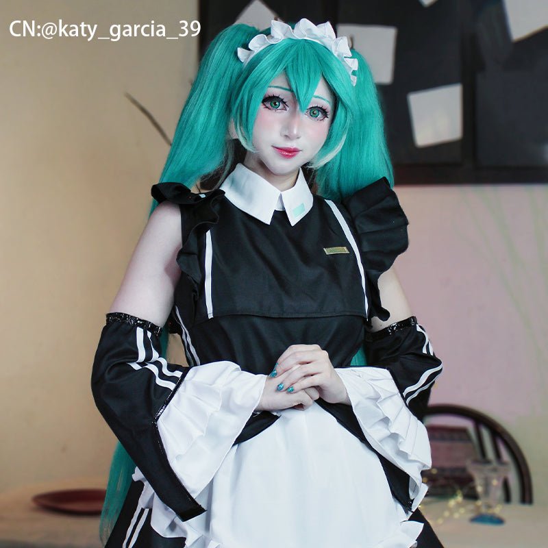 初音ミク スポーティメイド コスチューム - NOKIJP - S