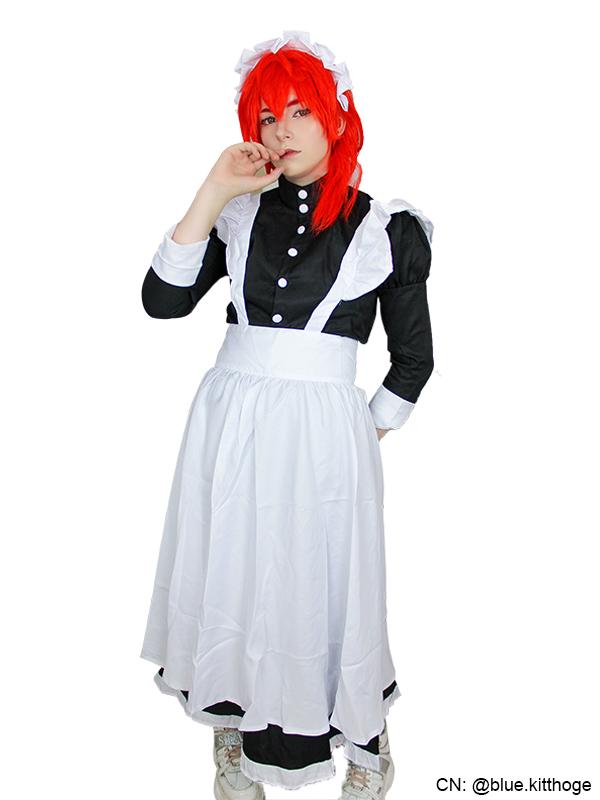 メイド服 ジェンダー転換 男の子向け 男性用コスプレ衣装 - NOKIJP - S
