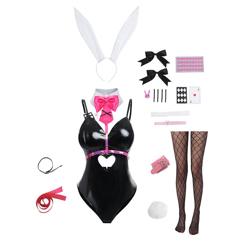 ラビットホール コスプレ バーチャルアイドル セクシーコスプレ ハロウィンコスチューム - NOKIJP - XS