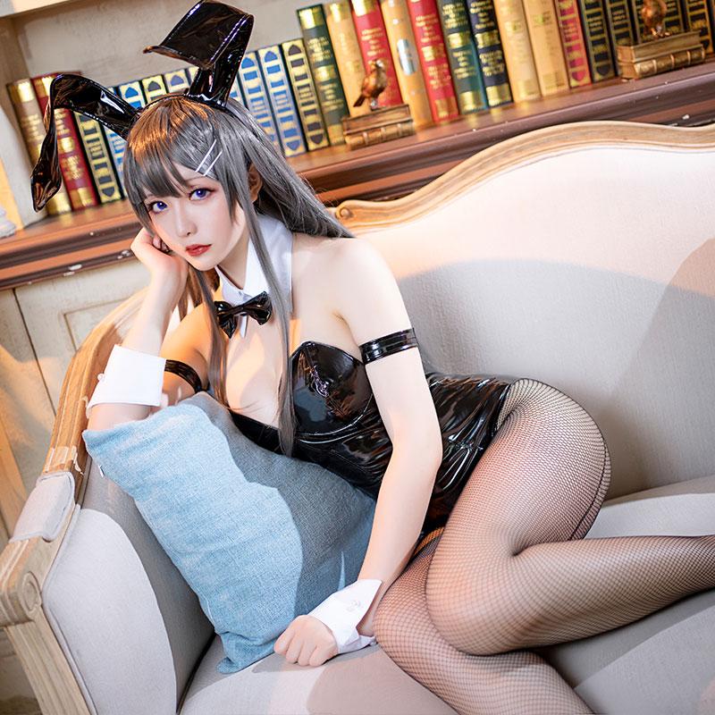 青春ブタ野郎シリーズシリーズバニーガール コスプレ コスチューム - NOKIJP - XS