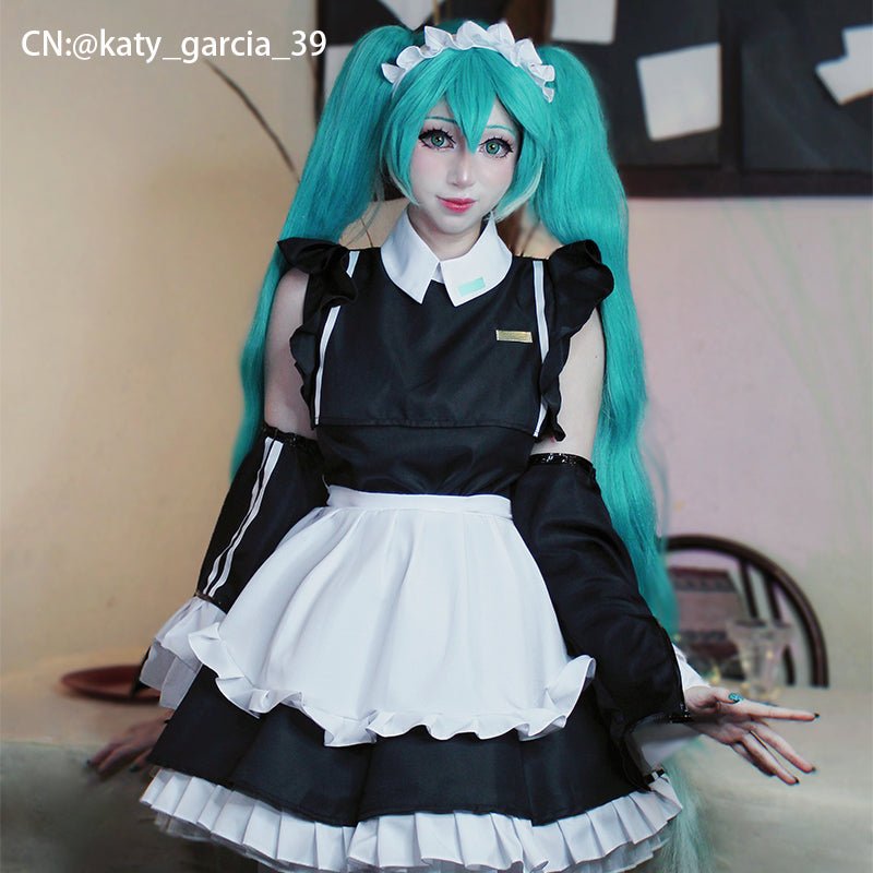 初音ミク スポーティメイド コスチューム - NOKIJP - S